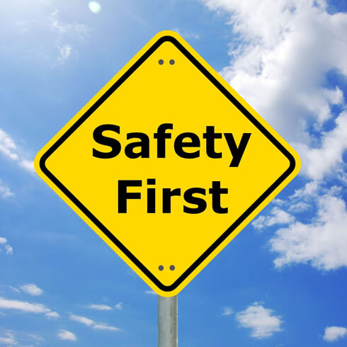Assurance Half Page Img safety first Assurance Half Page Img safety first