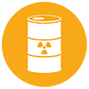 L2 Business Icon Radioactive Waste 100
