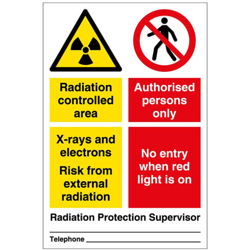 Radiological Protection Half Page Img Rad Controled Area Sign